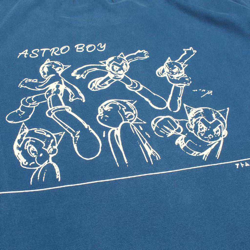 Футболка оверсайз «Astro Boy Sketch» с двухсторонним контурным принтом