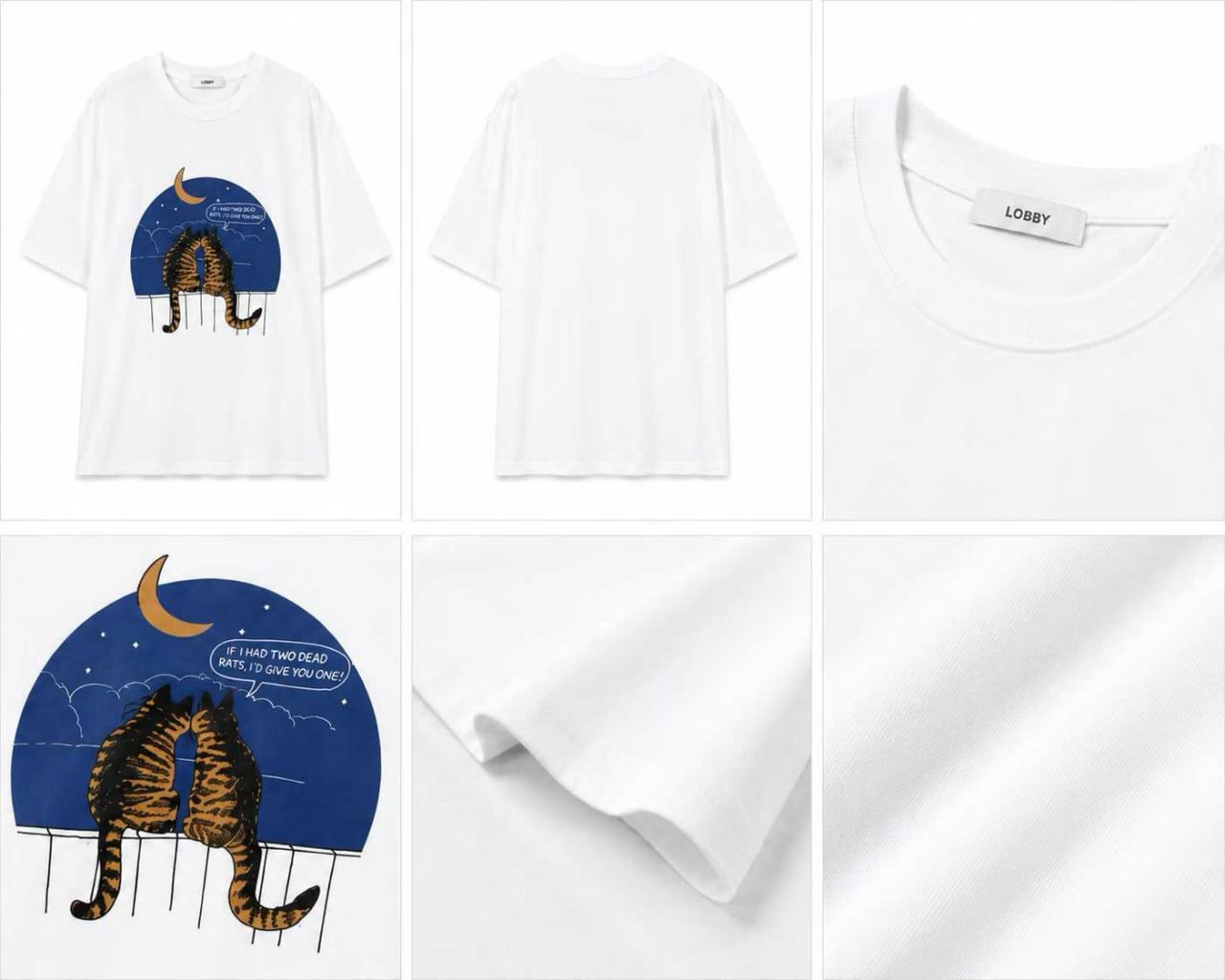 Футболка «Cat's Love» Oversized