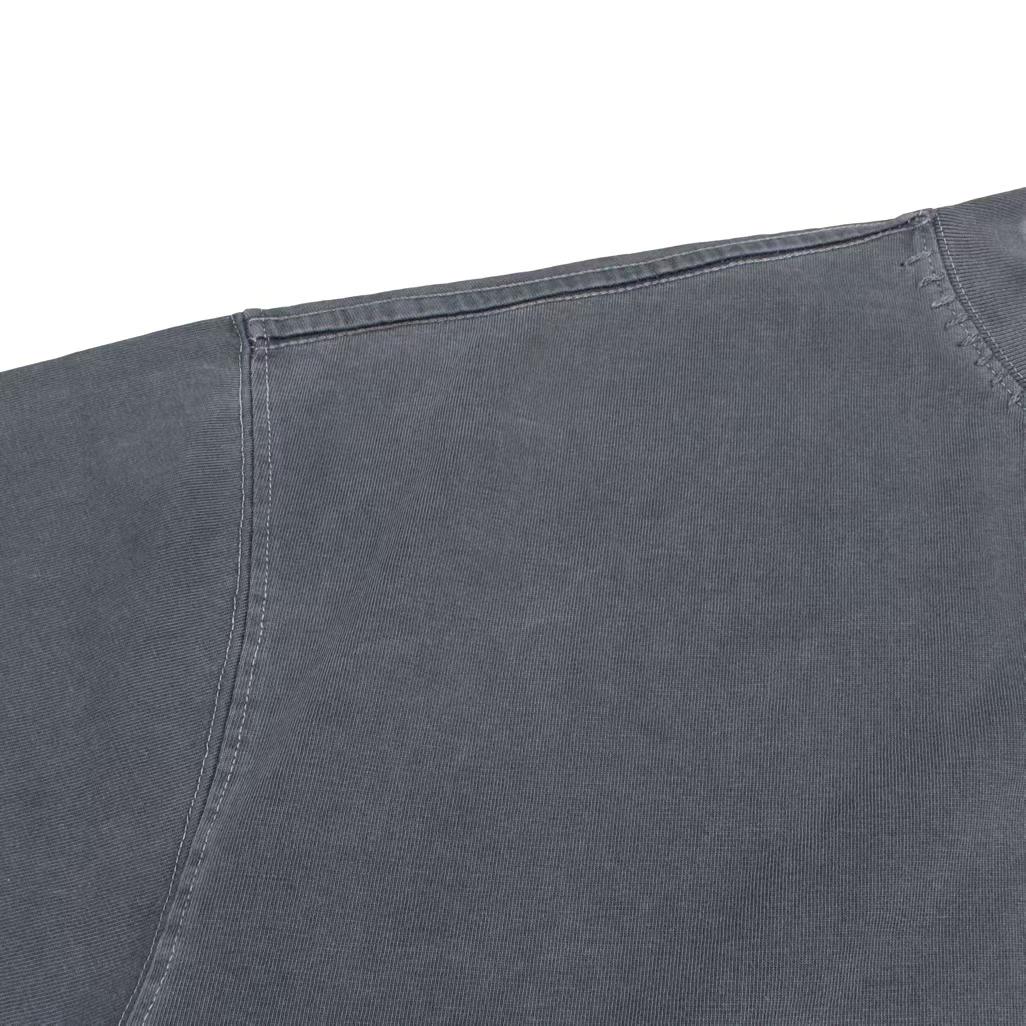 Базовая однотонная футболка оверсайз «Heavyweight Vintage Wash»