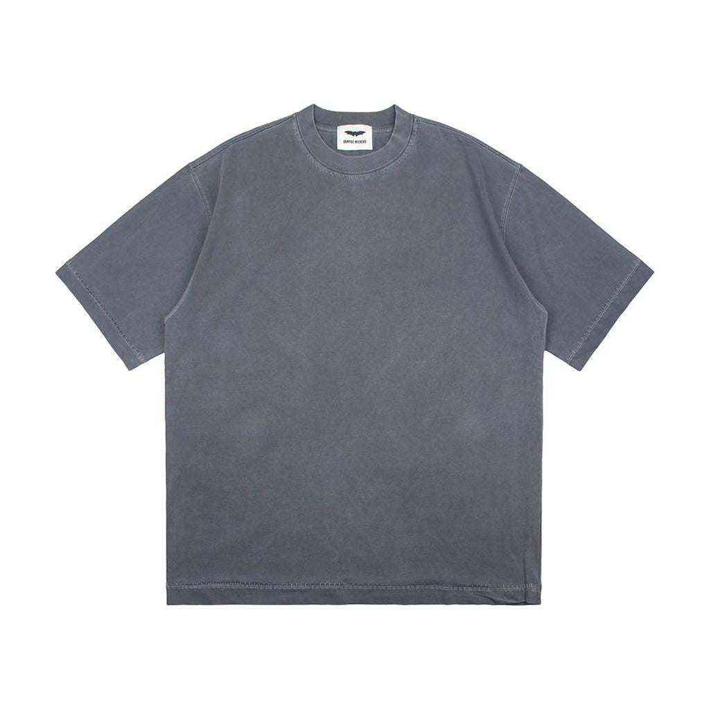 Базовая однотонная футболка оверсайз «Heavyweight Vintage Wash»