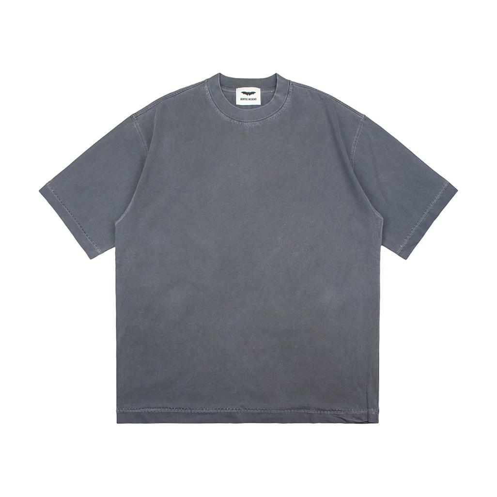 Базовая однотонная футболка оверсайз «Heavyweight Vintage Wash»
