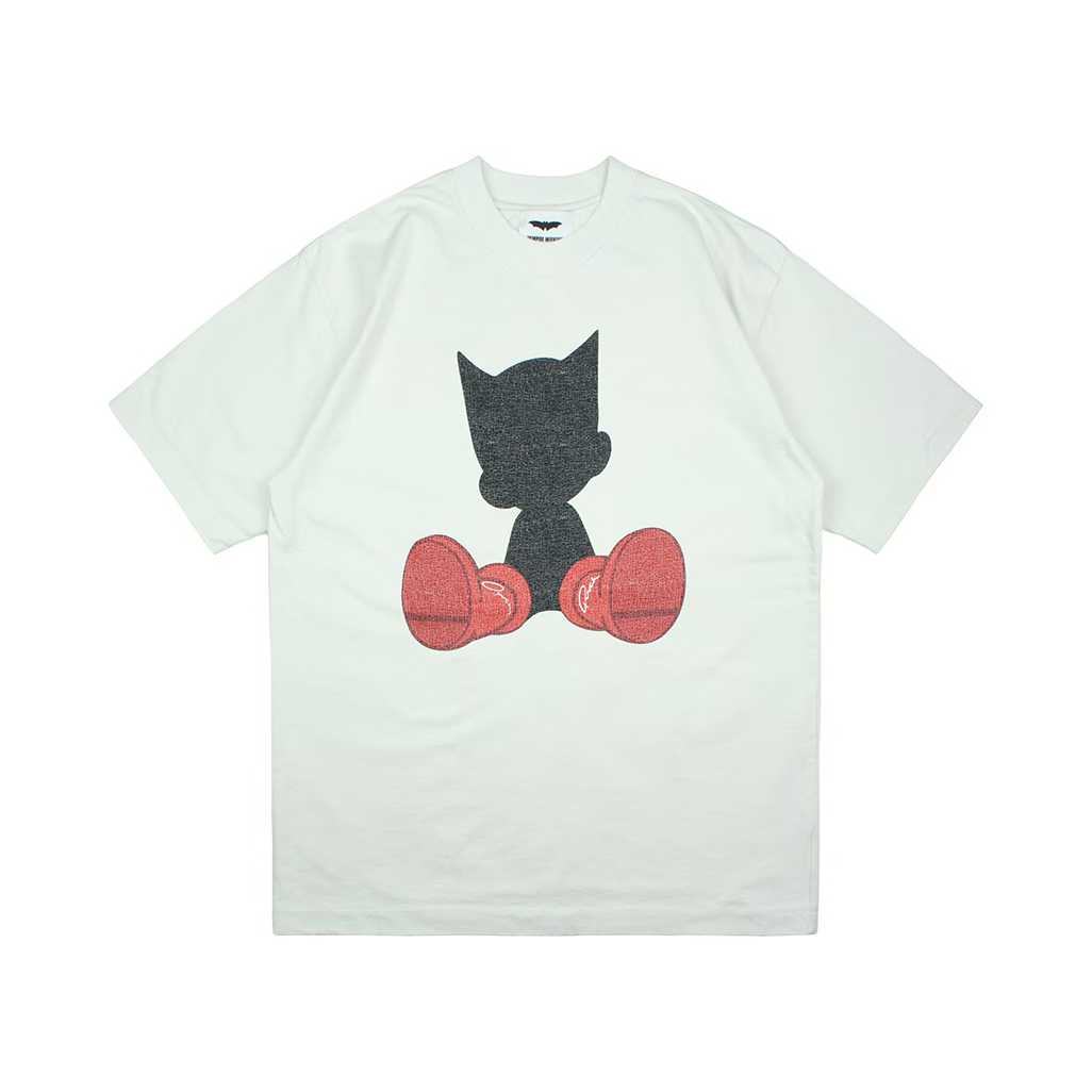 Футболка оверсайз «Astro Boy Silhouette» (Белый крем)