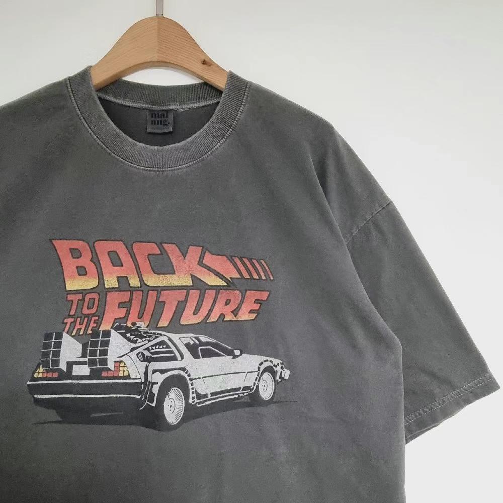 Футболка «Back to the Future» Acid Wash Oversized