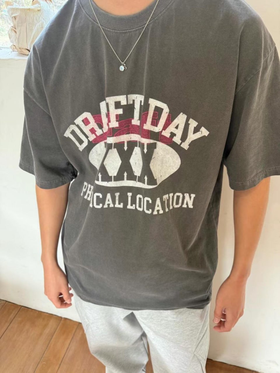 Футболка «Draft Day» Acid Wash Oversized