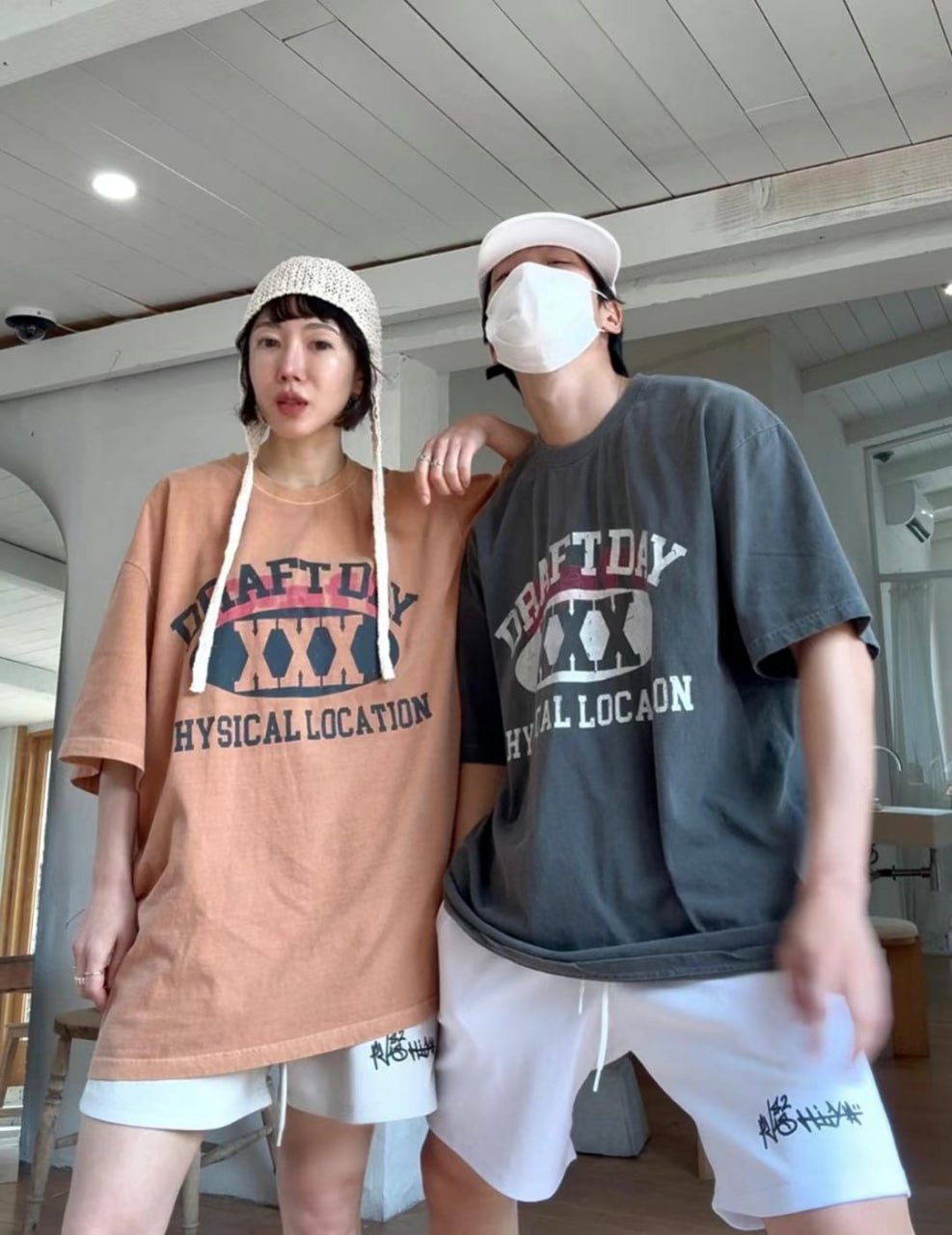 Футболка «Draft Day» Acid Wash Oversized