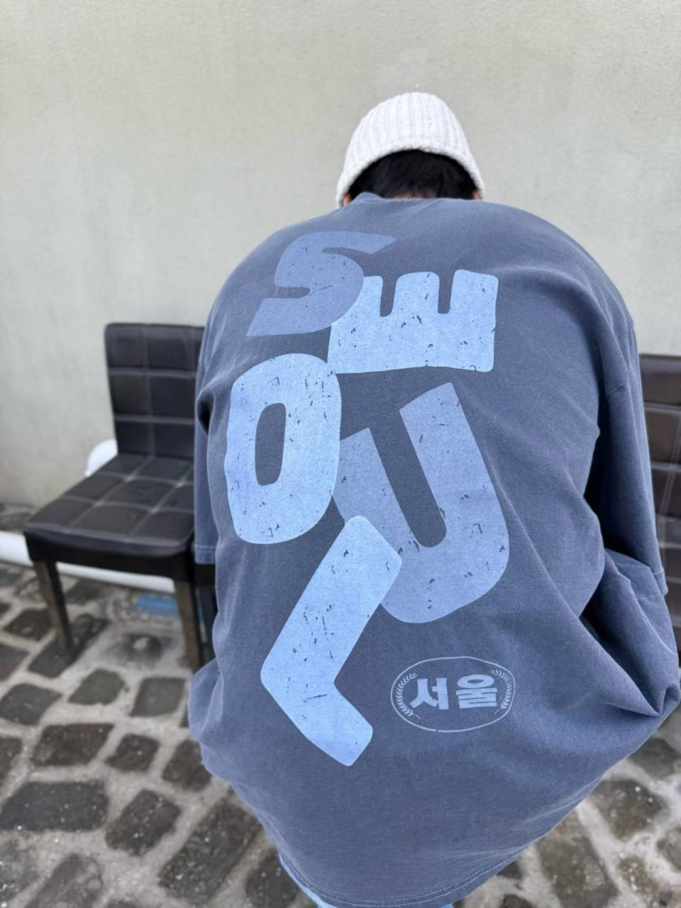 Футболка «Seoul» Acid Wash Oversized