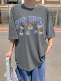 Футболка «San Diego Bears» Acid Wash Oversized