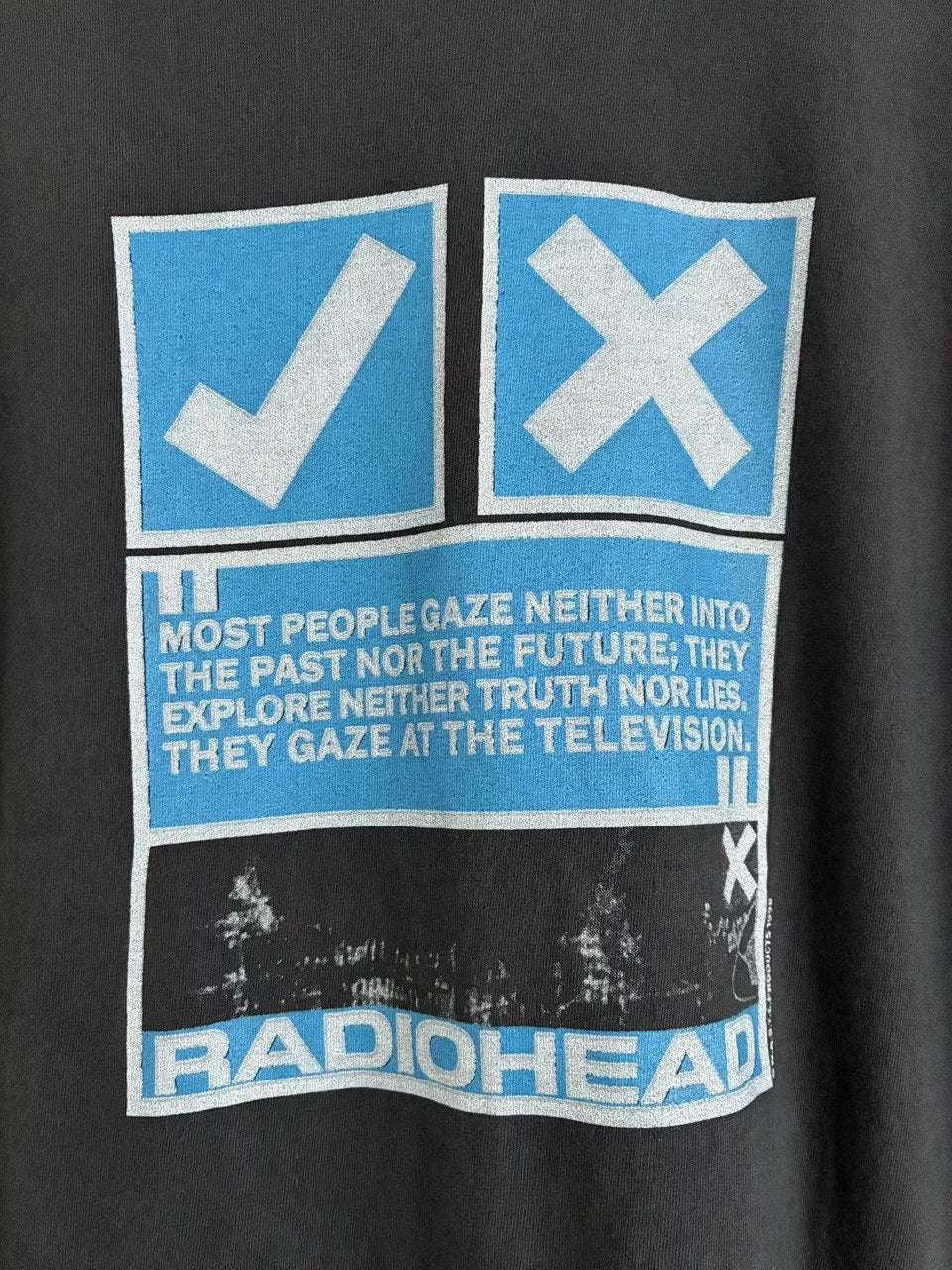 Футболка «Radiohead / Television» Oversized
