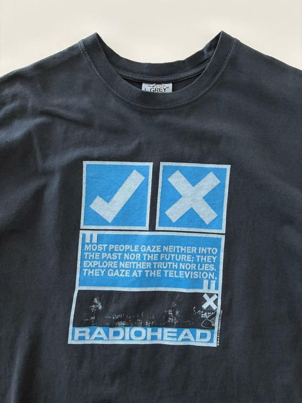 Футболка «Radiohead / Television» Oversized