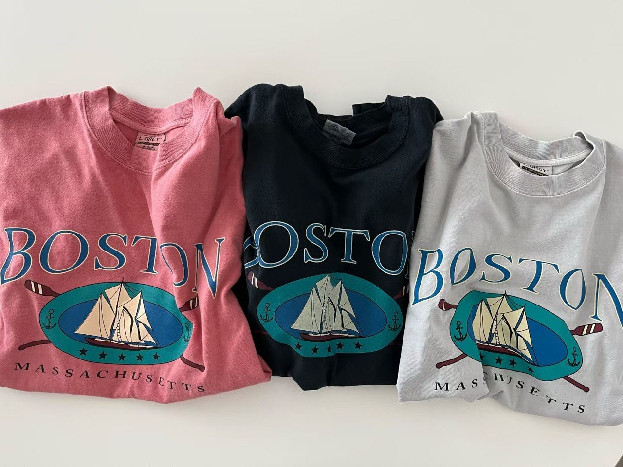 Футболка «Boston» Oversized