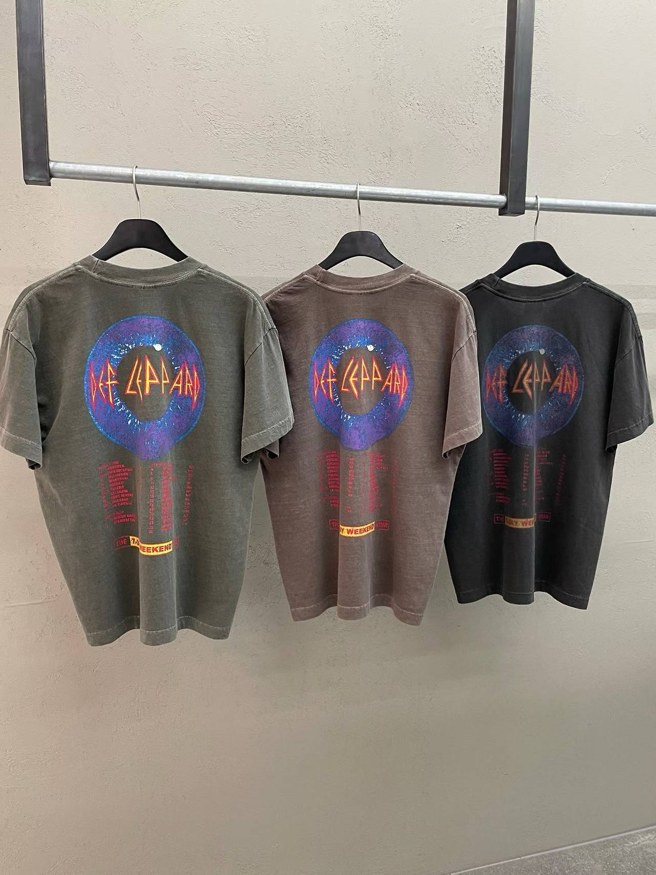 Def Leppard Adrenalize Vintage Washed Tee