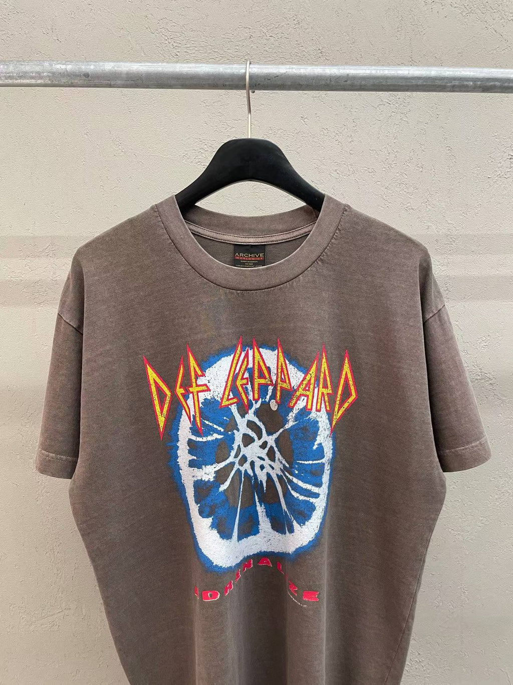 Def Leppard Adrenalize Vintage Washed Tee