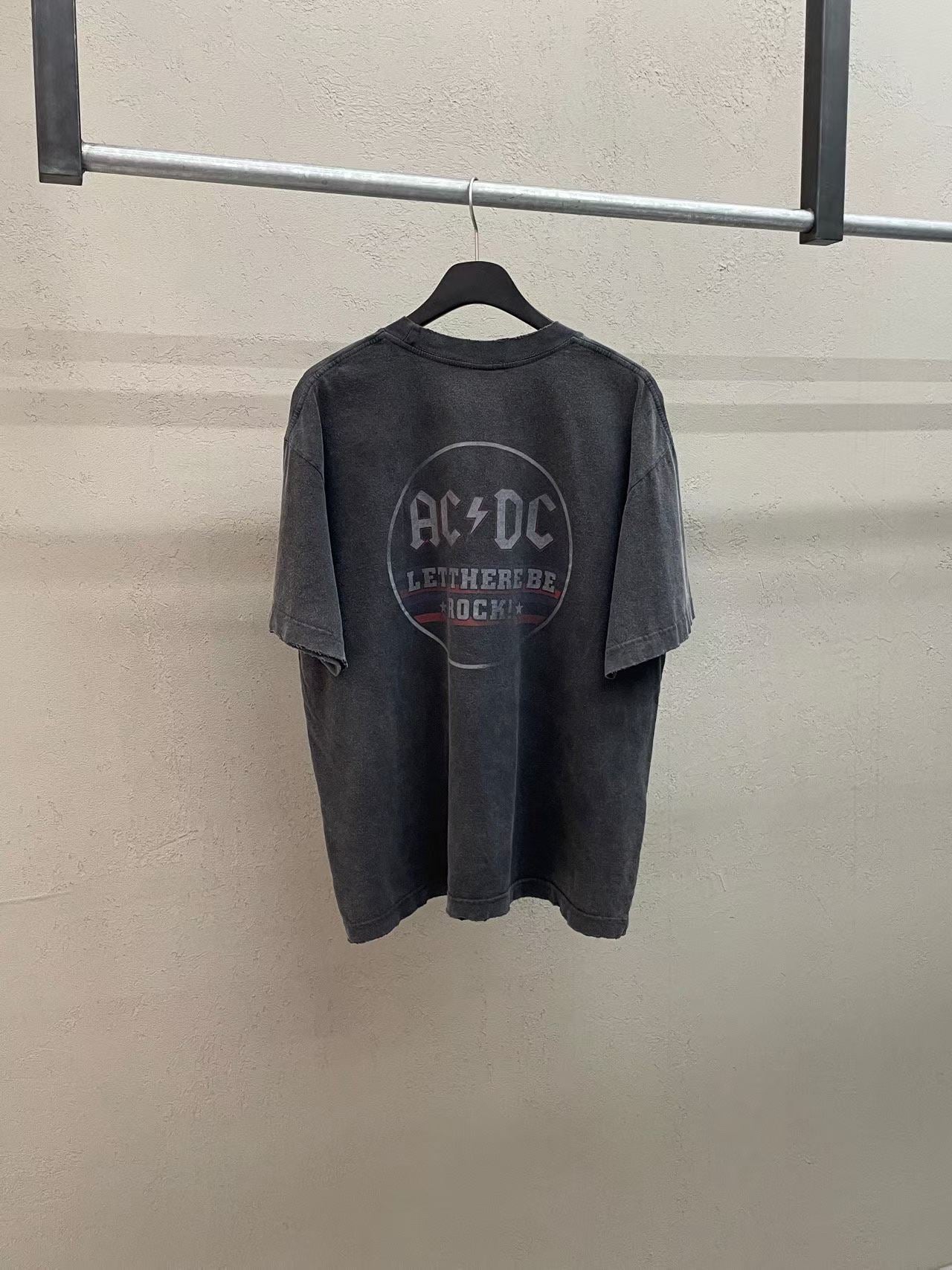 AC/DC Let There Be Rock Vintage Washed Tee