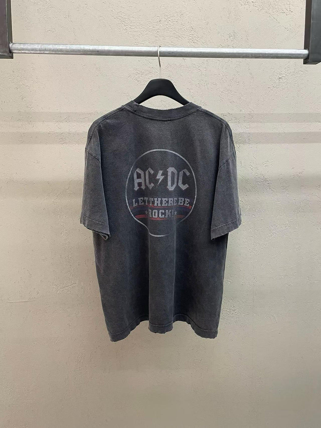 AC/DC Let There Be Rock Vintage Washed Tee