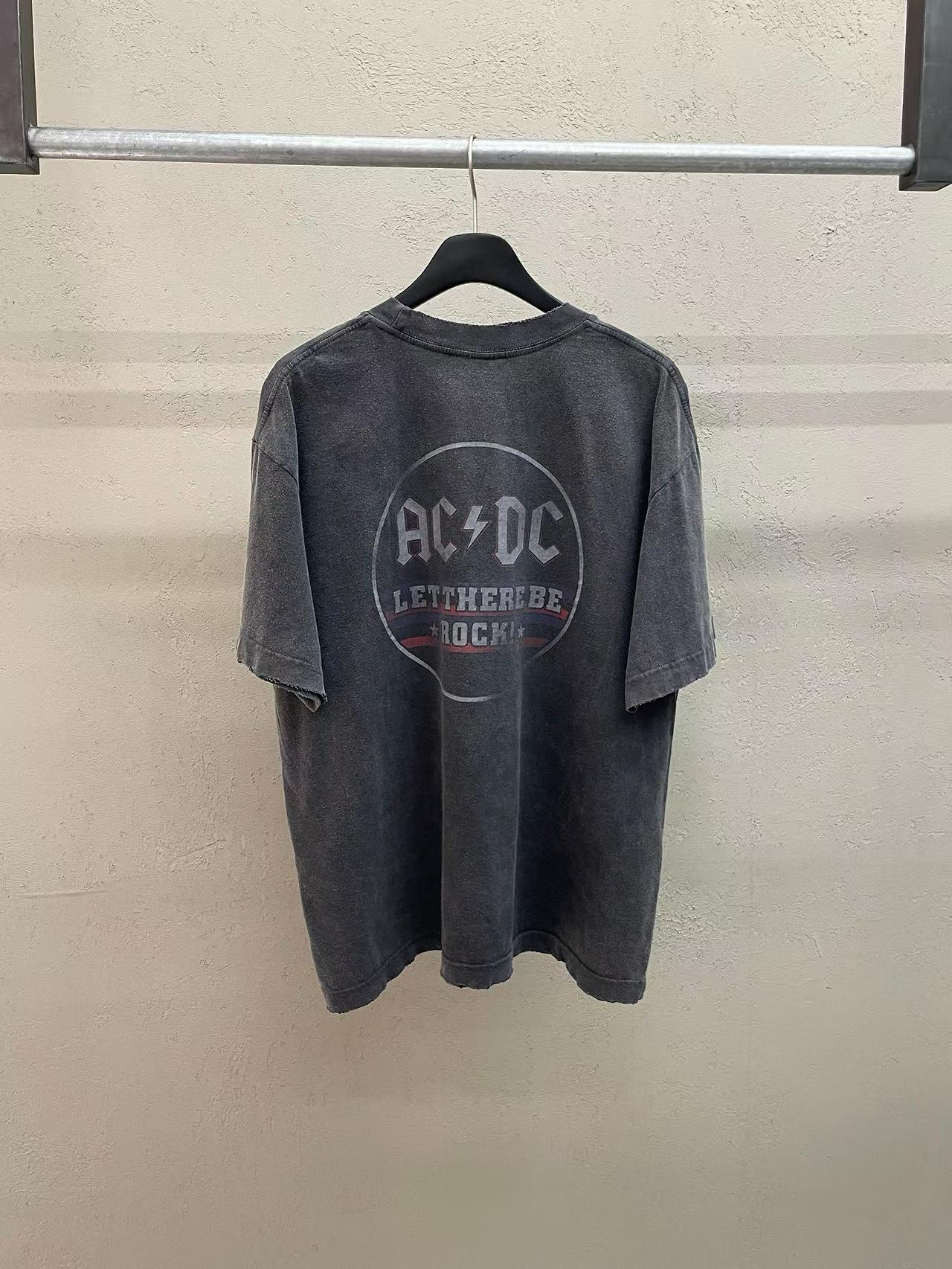 AC/DC Let There Be Rock Vintage Washed Tee