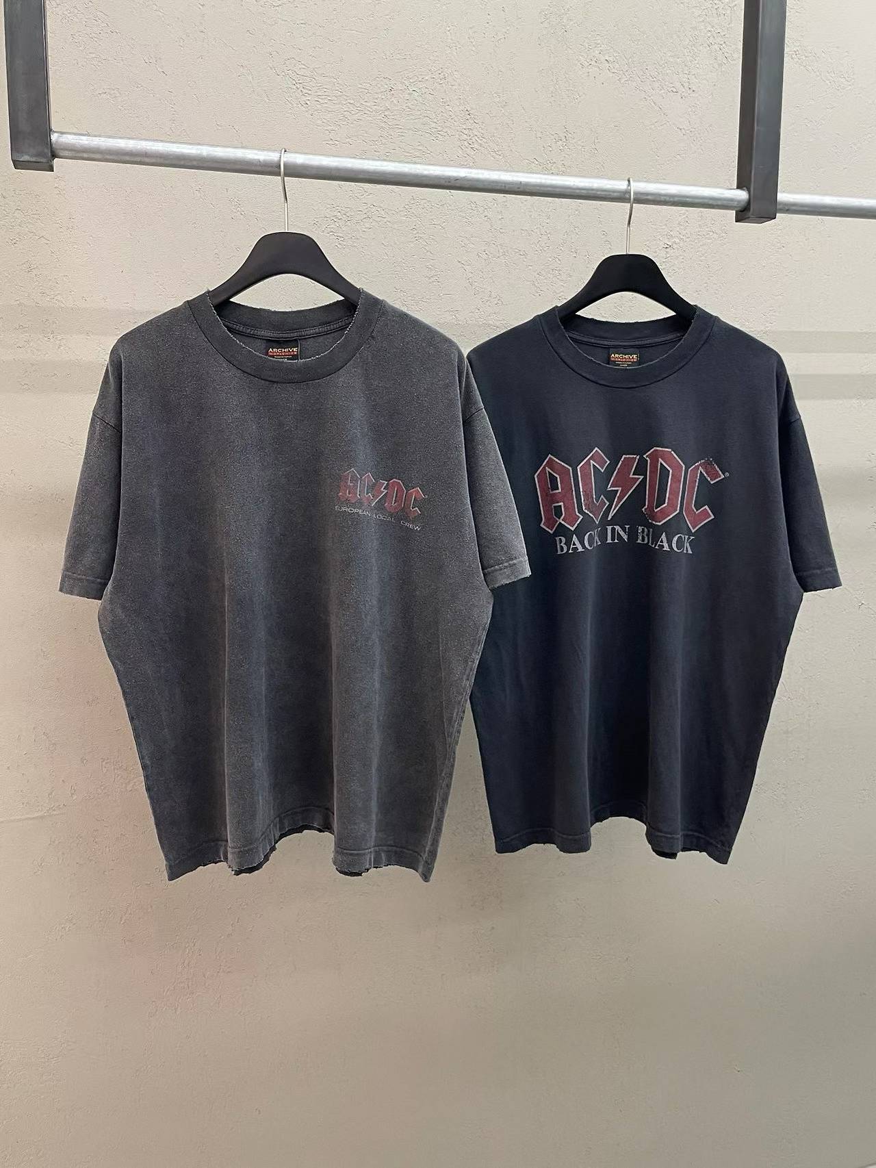 AC/DC Let There Be Rock Vintage Washed Tee