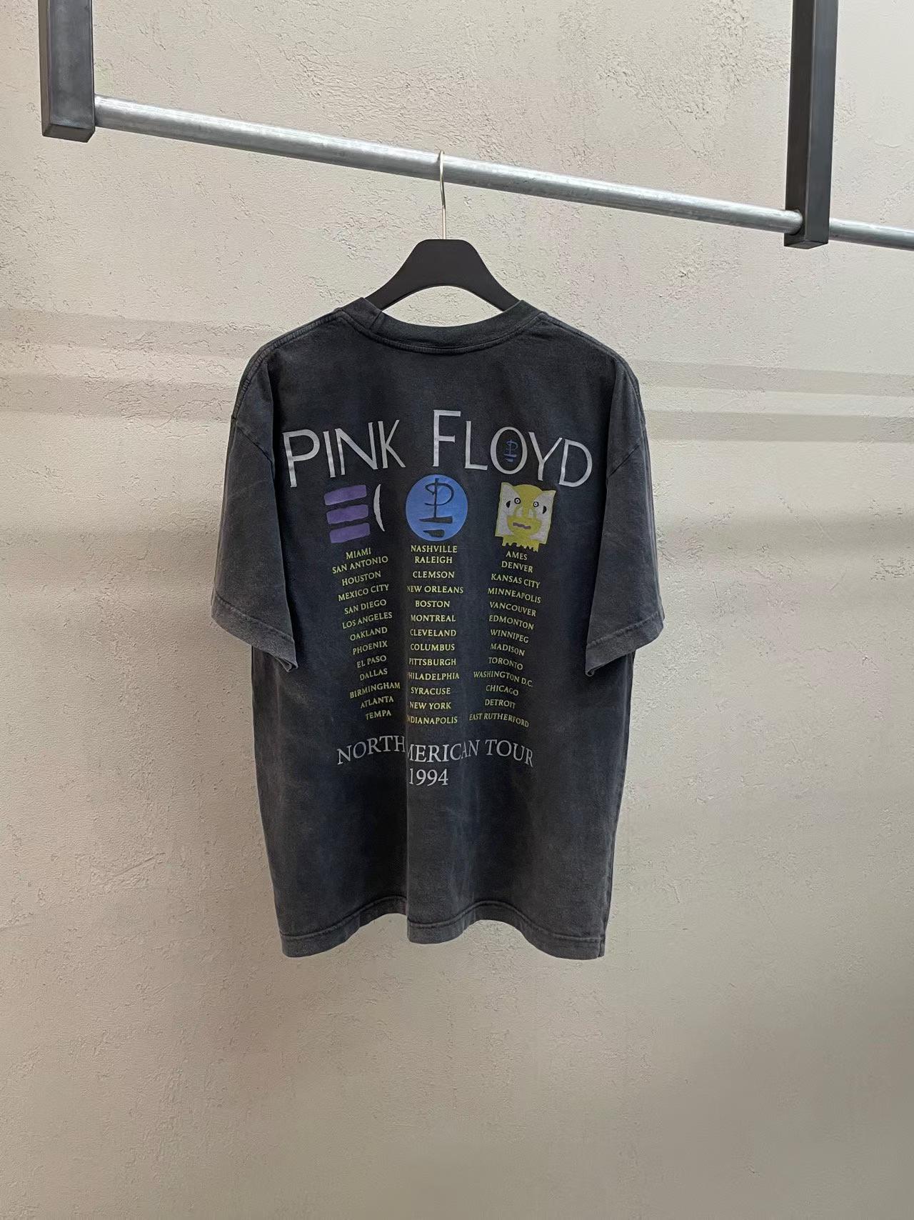 Pink Floyd Division Bell North American Tour 1994 Archive Vintage Washed Tee