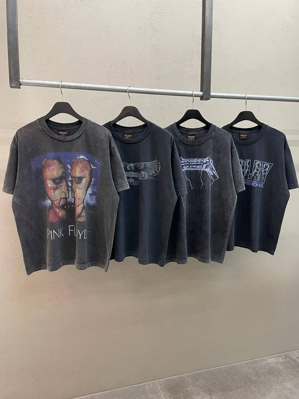 Pink Floyd Division Bell North American Tour 1994 Archive Vintage Washed Tee