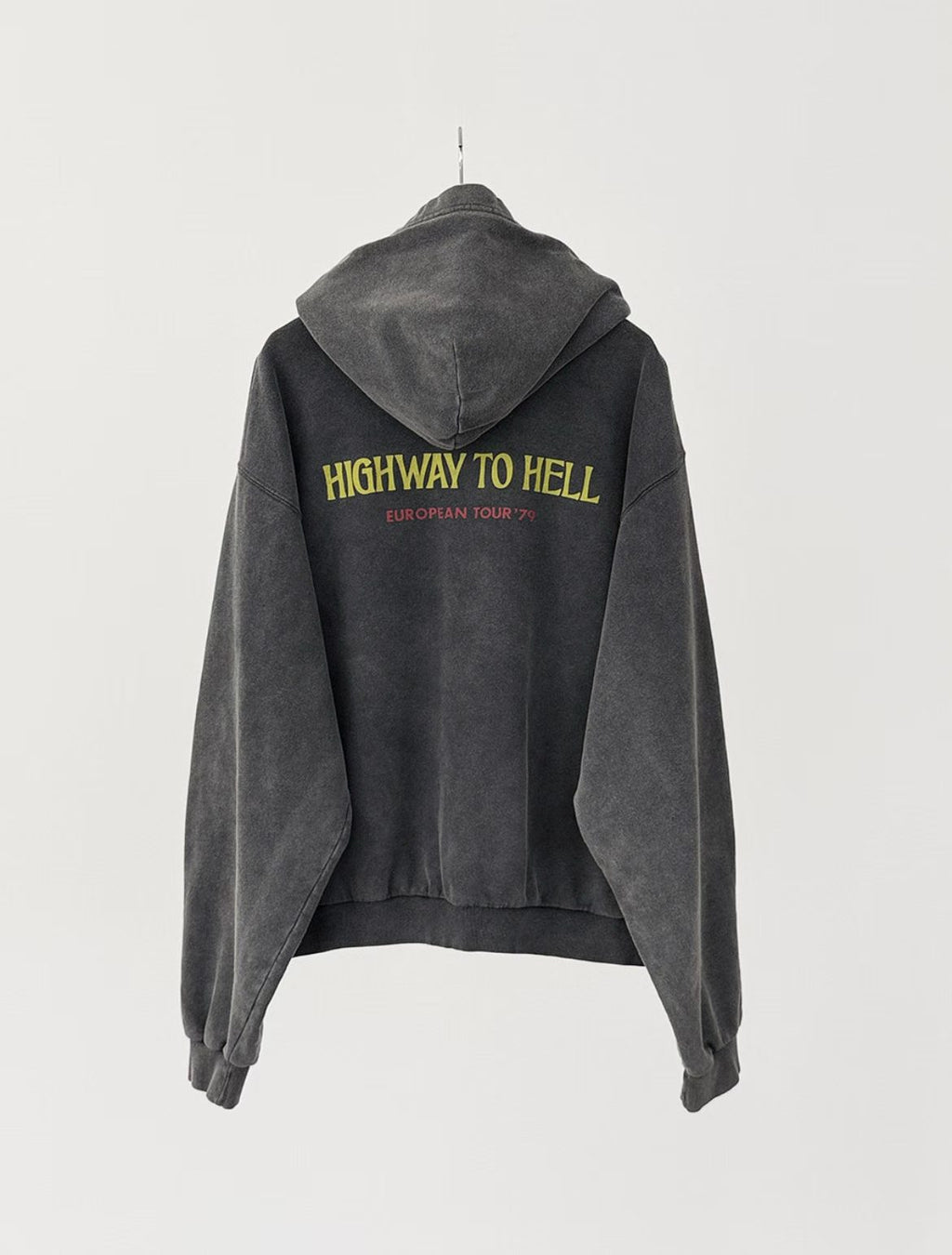 AC/DC Highway To Hell European Tour Vintage Hoodie
