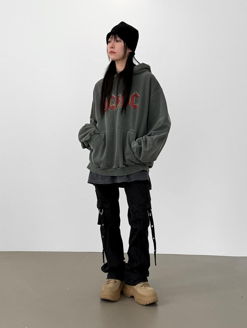 AC/DC Highway To Hell European Tour Vintage Hoodie