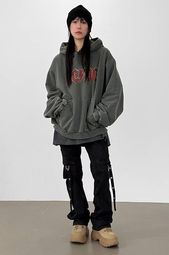 AC/DC Highway To Hell European Tour Vintage Hoodie