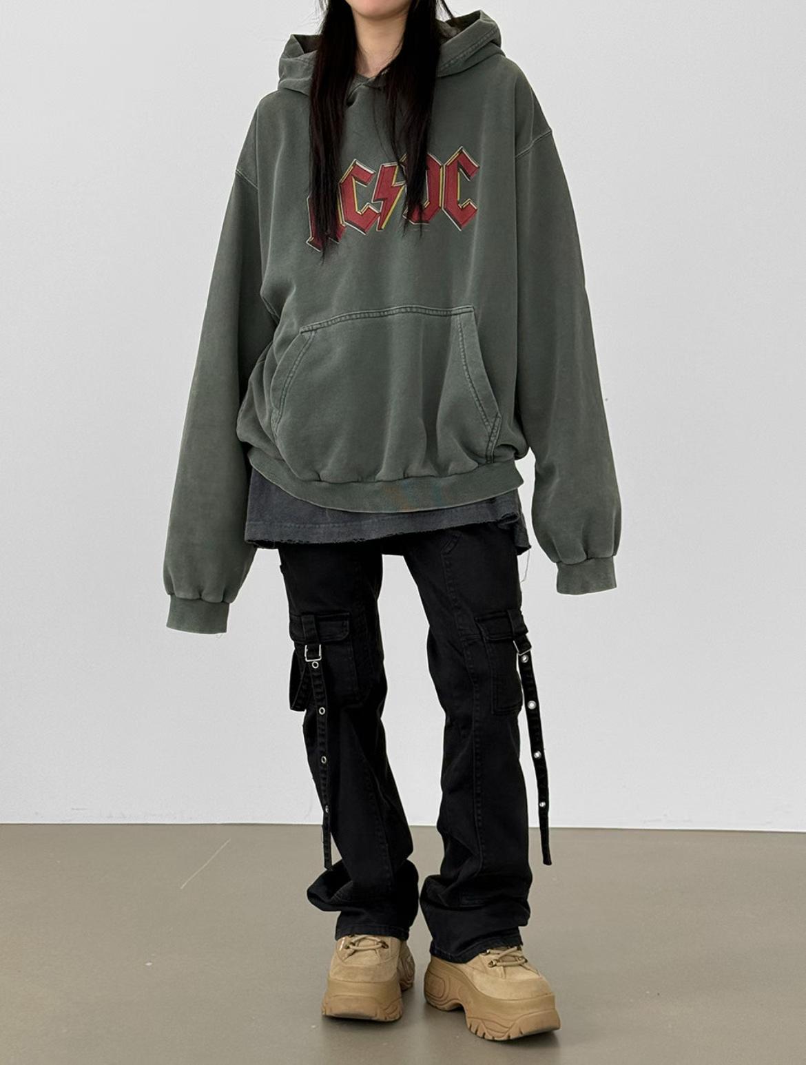 AC/DC Highway To Hell European Tour Vintage Hoodie