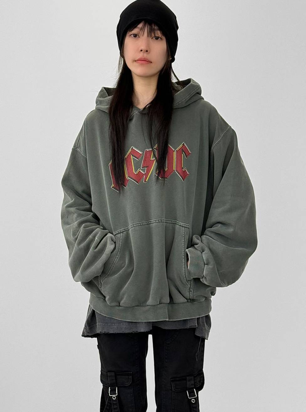AC/DC Highway To Hell European Tour Vintage Hoodie
