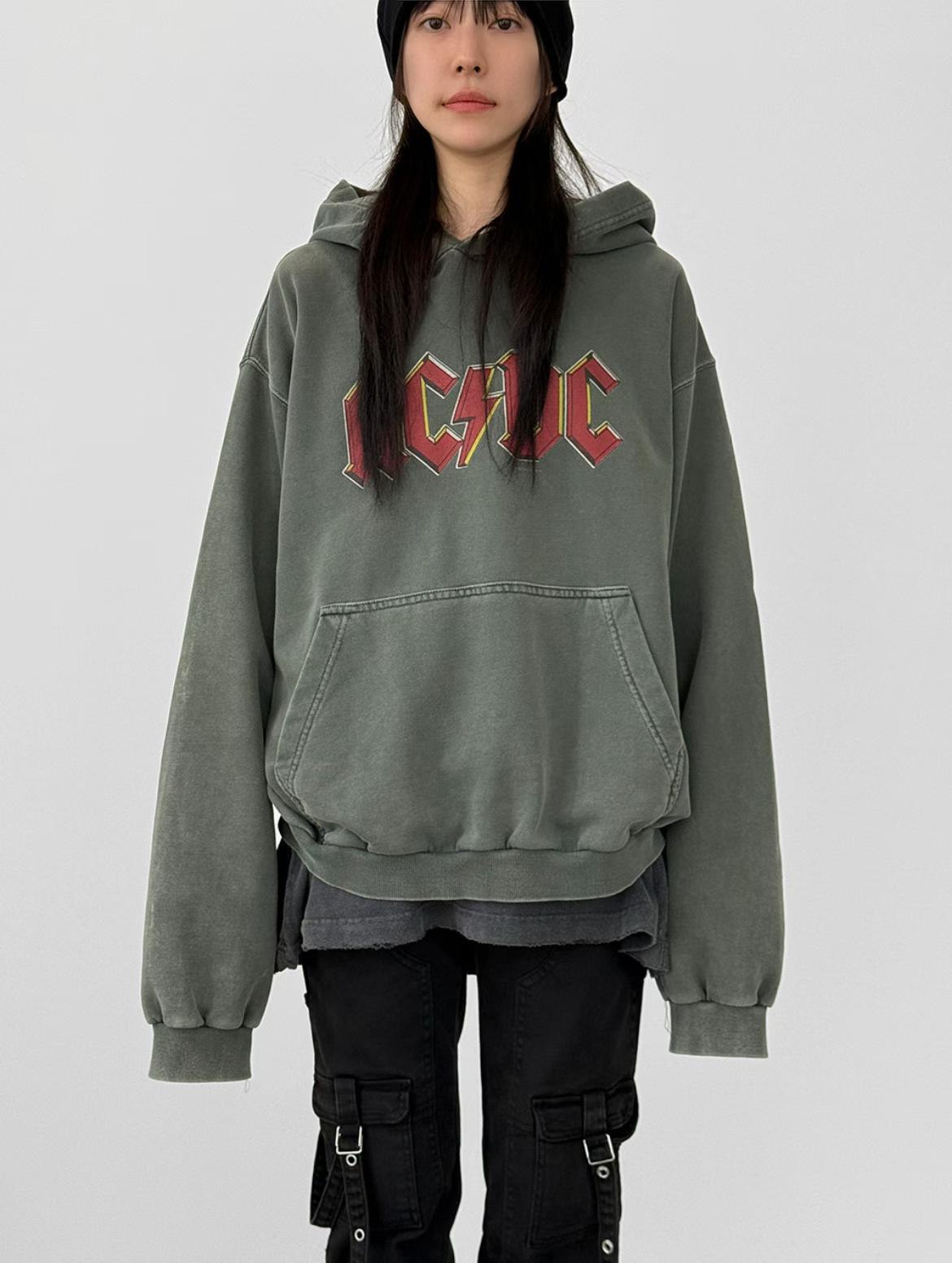 AC/DC Highway To Hell European Tour Vintage Hoodie