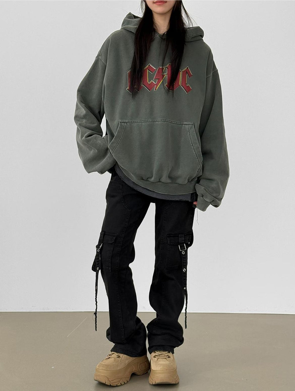 AC/DC Highway To Hell European Tour Vintage Hoodie