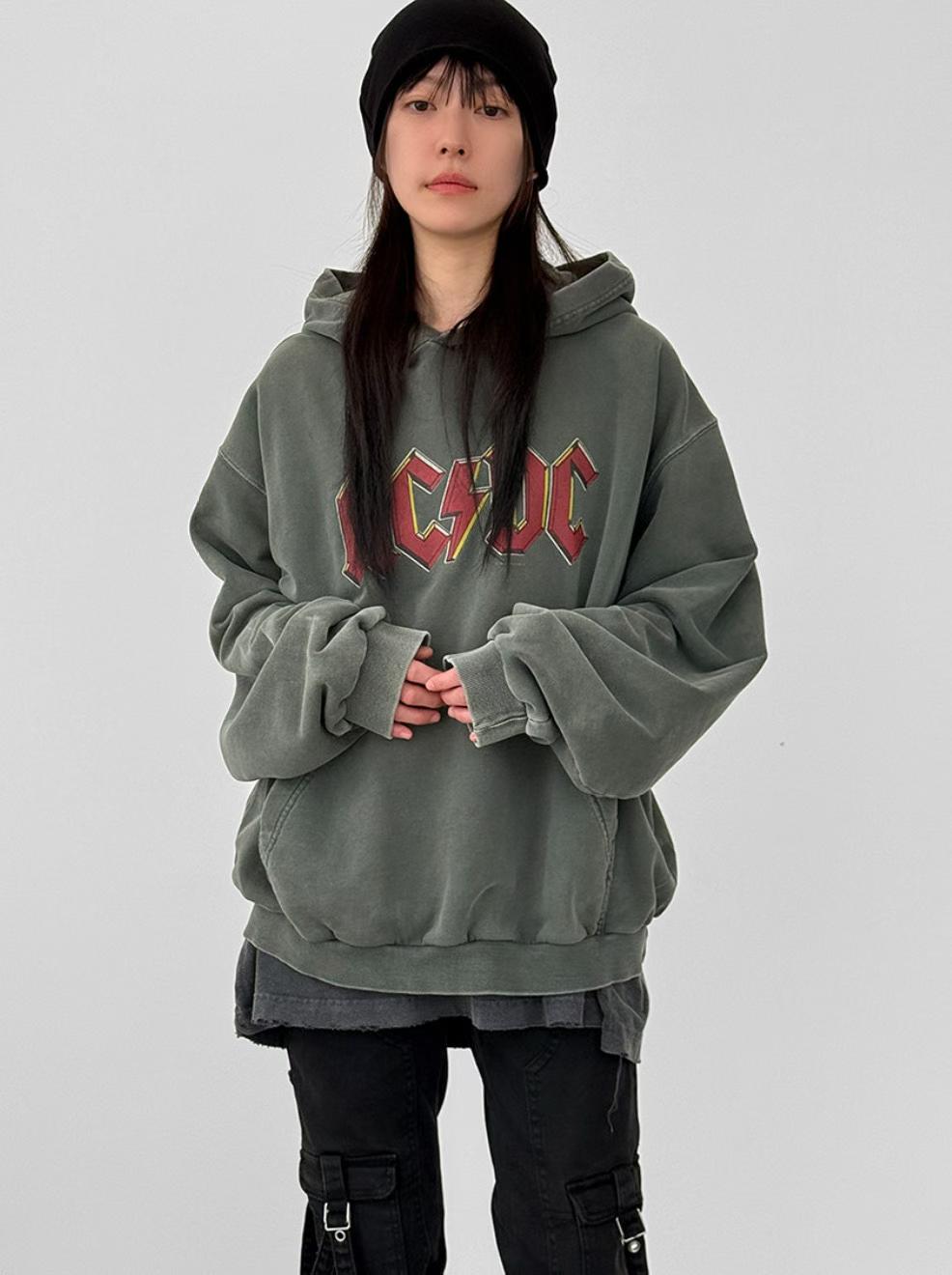 AC/DC Highway To Hell European Tour Vintage Hoodie
