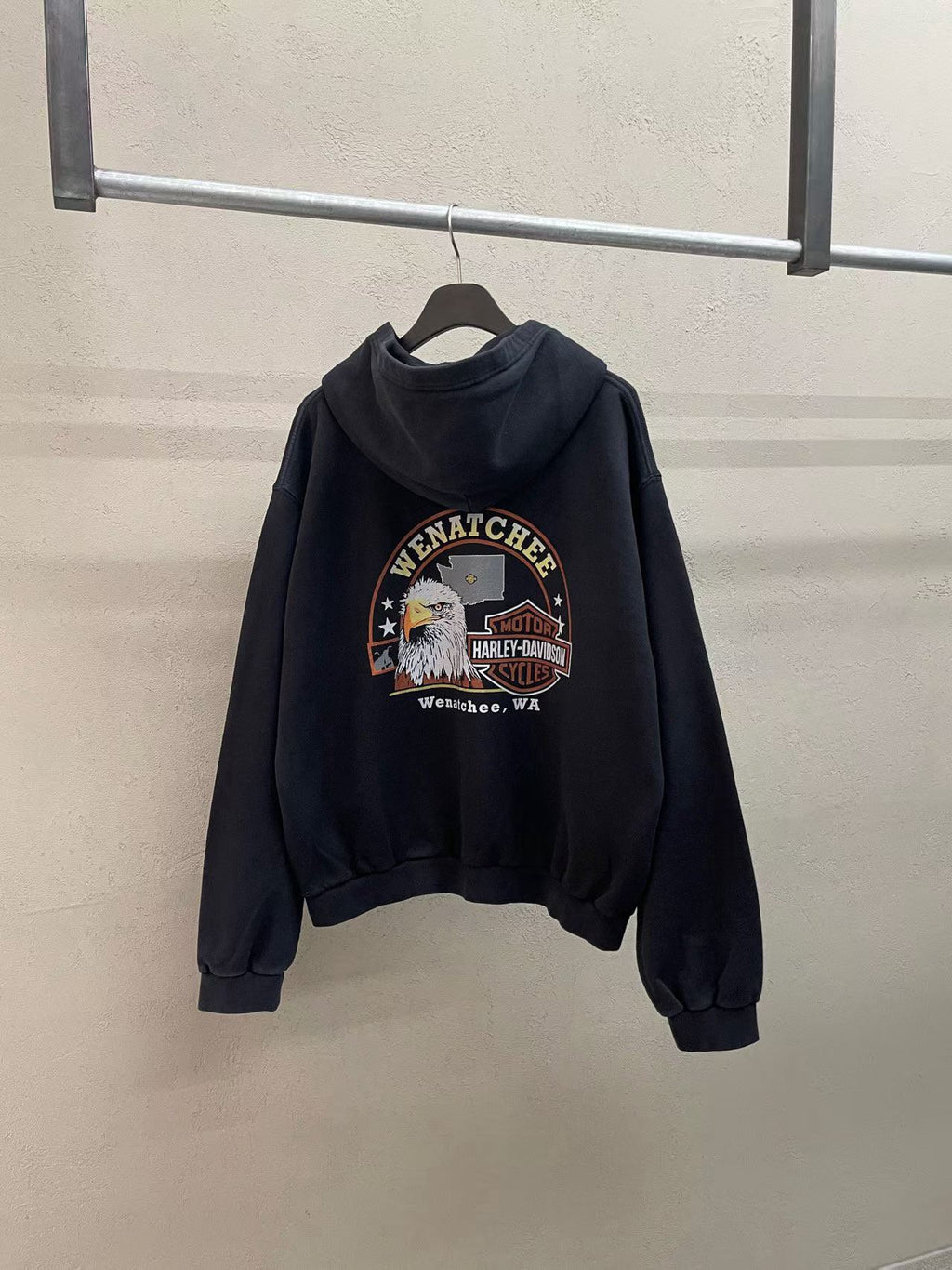 Harley-Davidson Lightning Wenatchee WA Vintage Hoodie