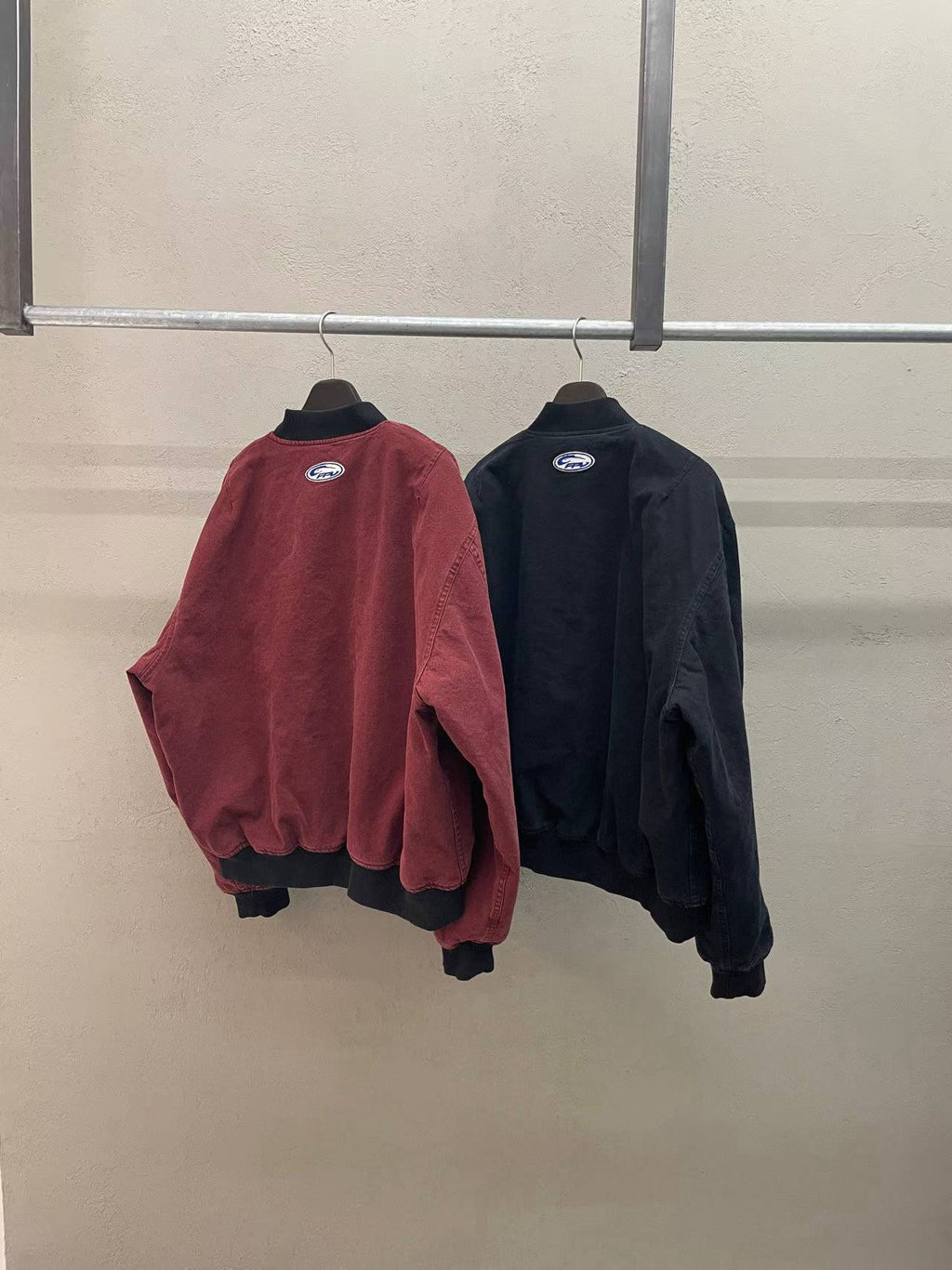 Ford Credit Vintage Washed Bomber Jacket