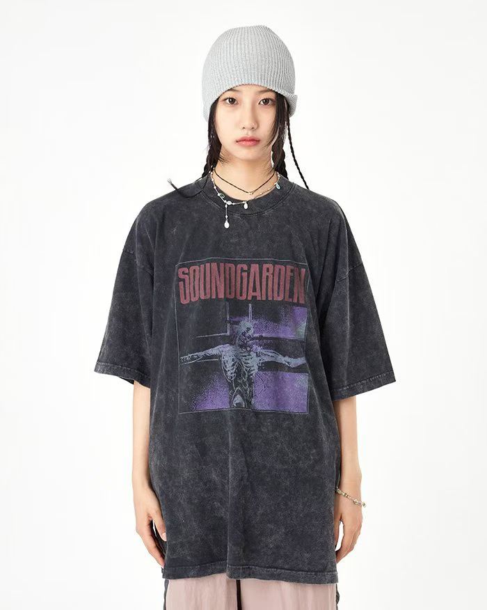 Soundgarden Australasian Tour 1997 Archive Vintage Washed Tee