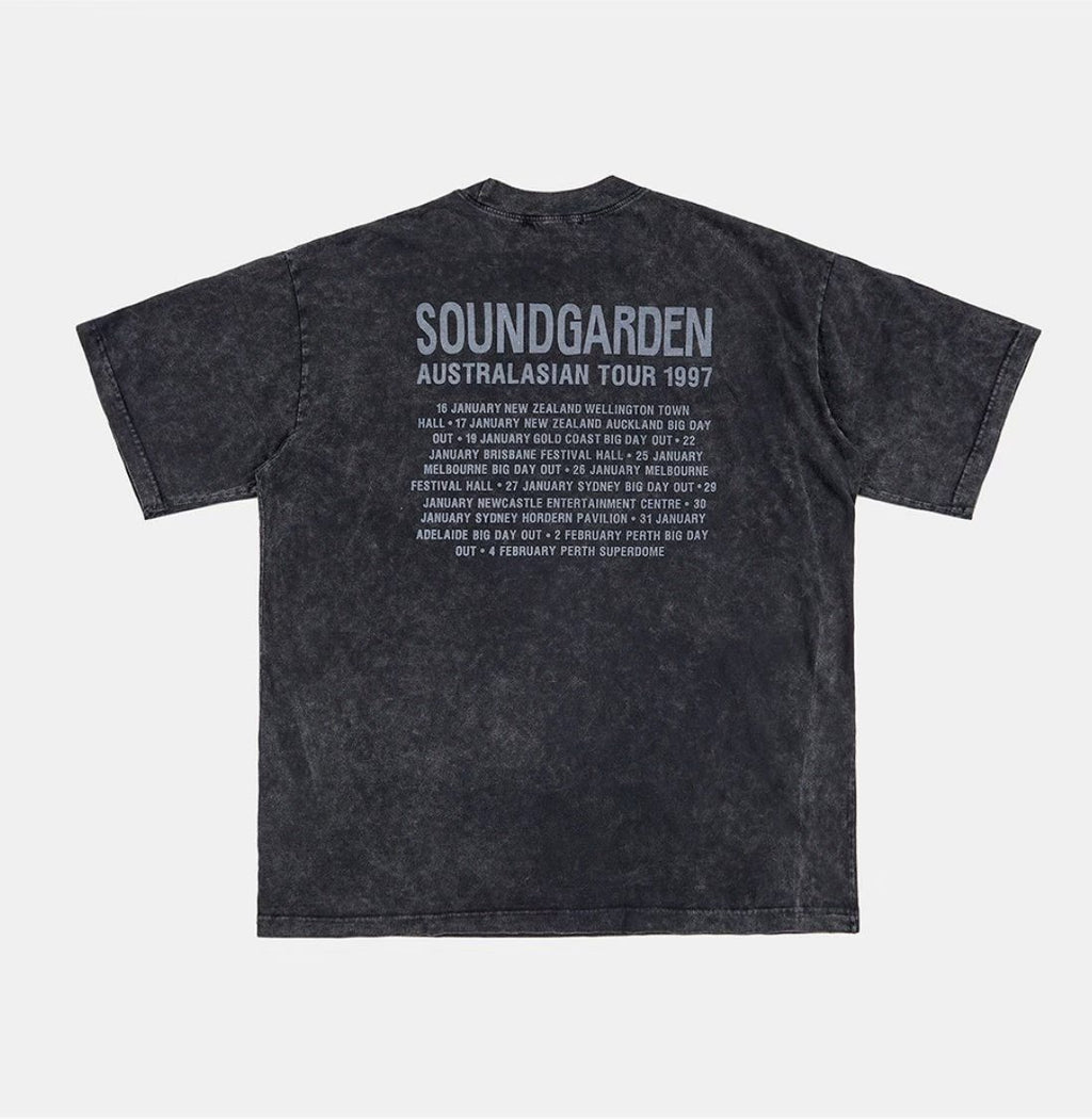 Soundgarden Australasian Tour 1997 Archive Vintage Washed Tee