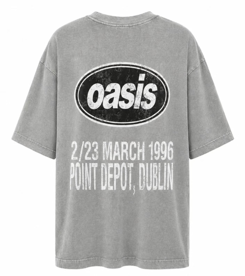Oasis Vintage Washed Tee