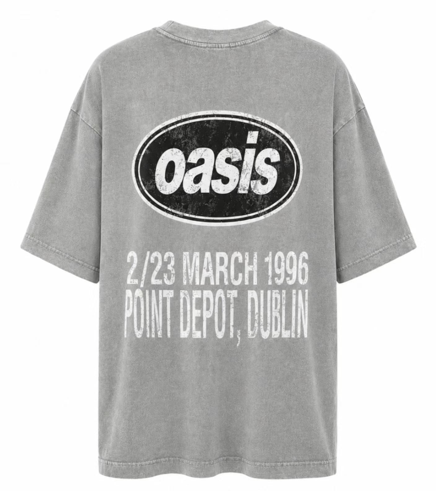 Oasis Vintage Washed Tee