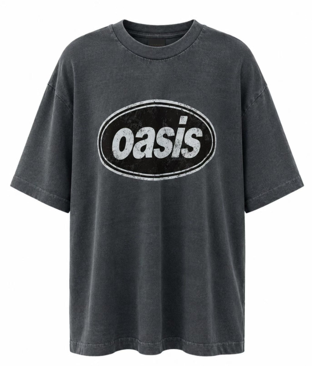 Oasis Vintage Washed Tee