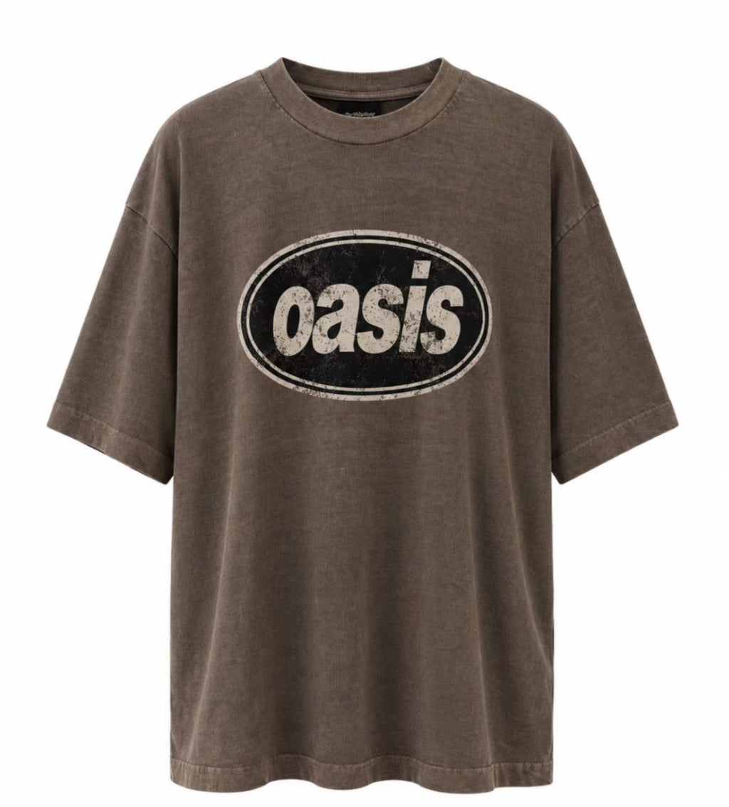 Oasis Vintage Washed Tee