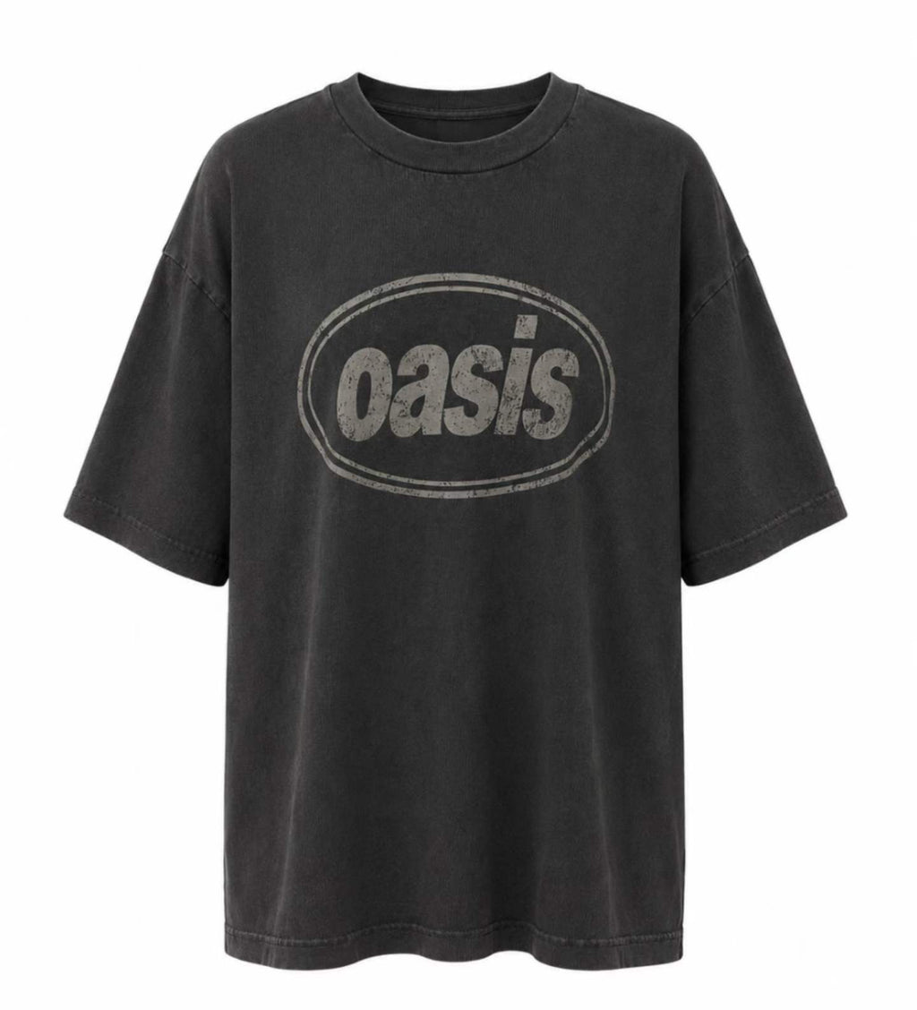 Oasis Vintage Washed Tee