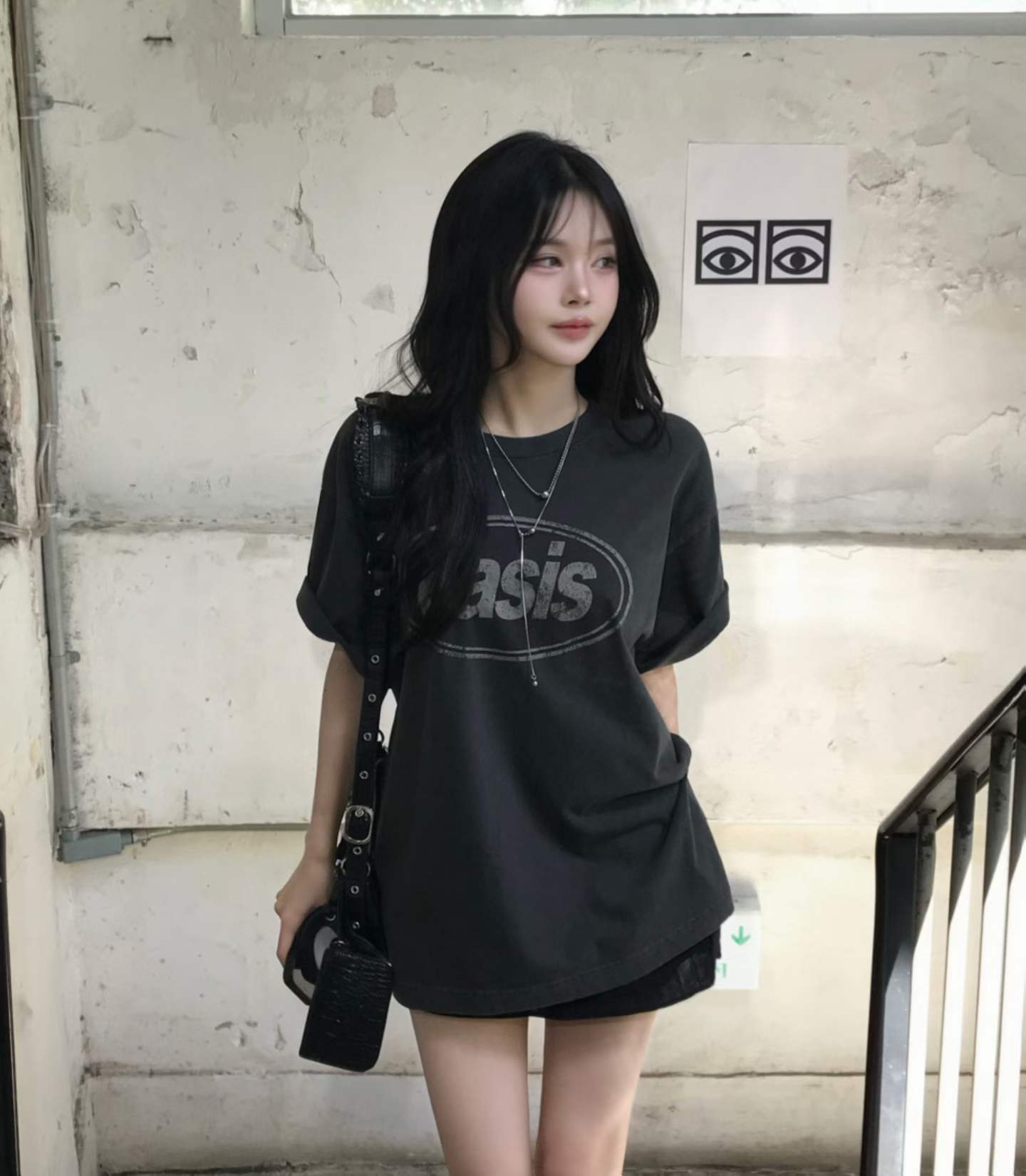 Oasis Vintage Washed Tee