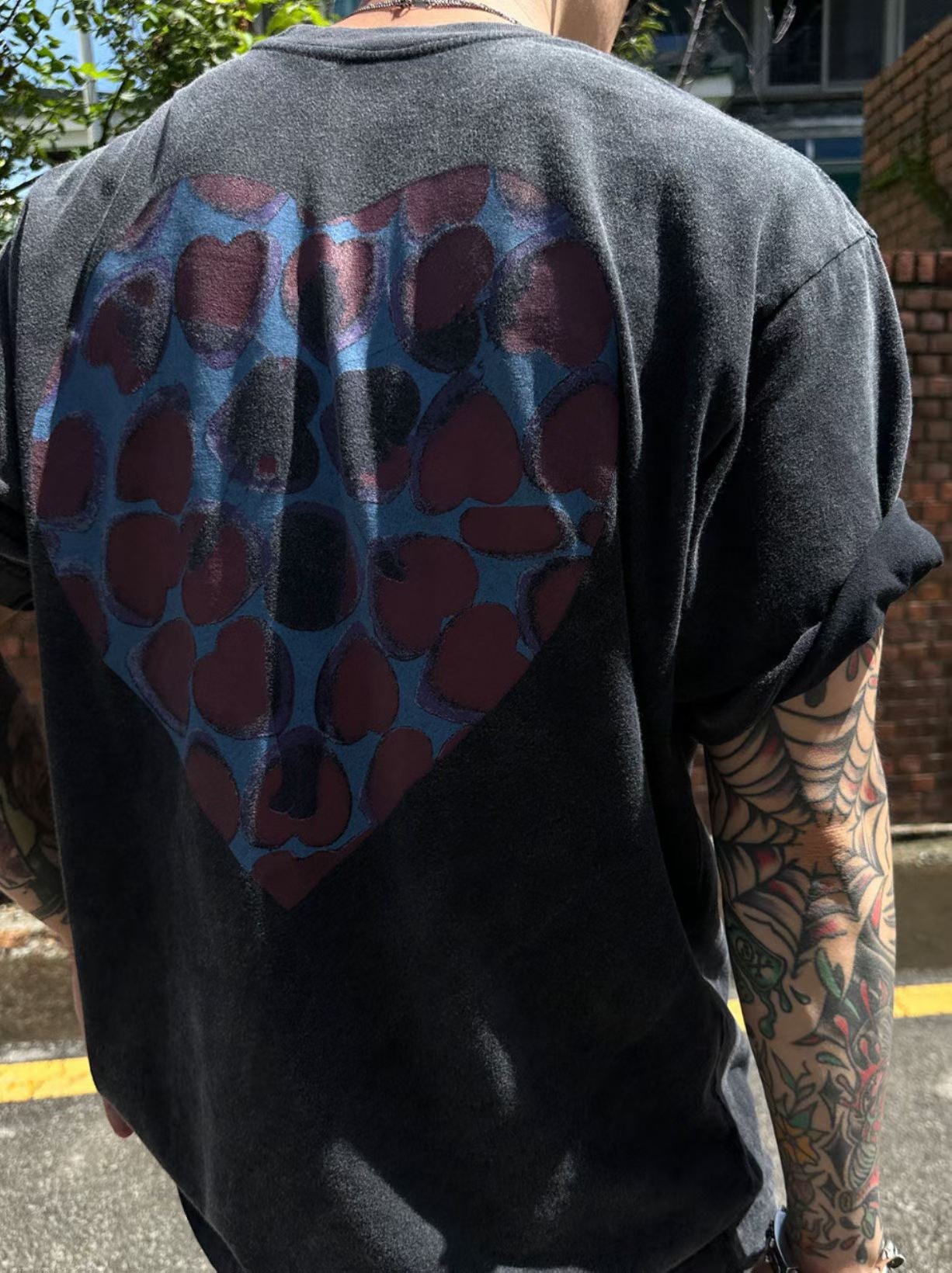 Nirvana Heart-Shaped Box Archive Vintage Washed Tee