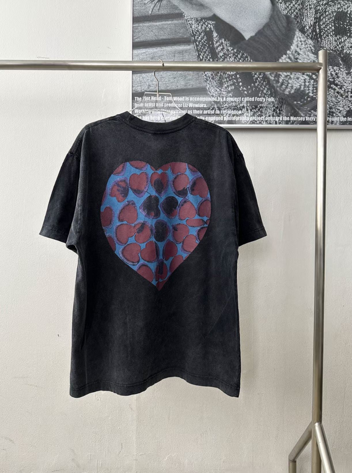 Nirvana Heart-Shaped Box Archive Vintage Washed Tee
