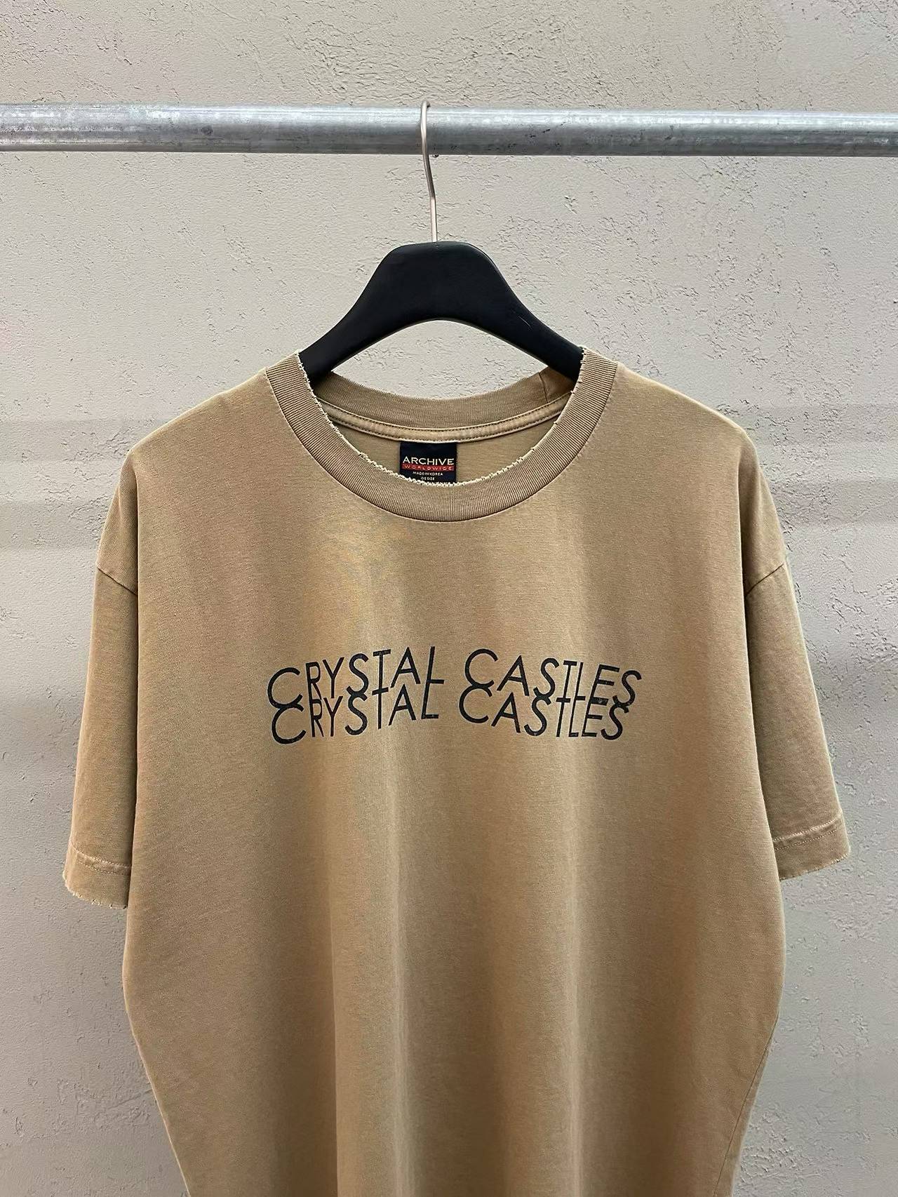 Crystal Castles Fox Pomona Tour 2011 Vintage Tee
