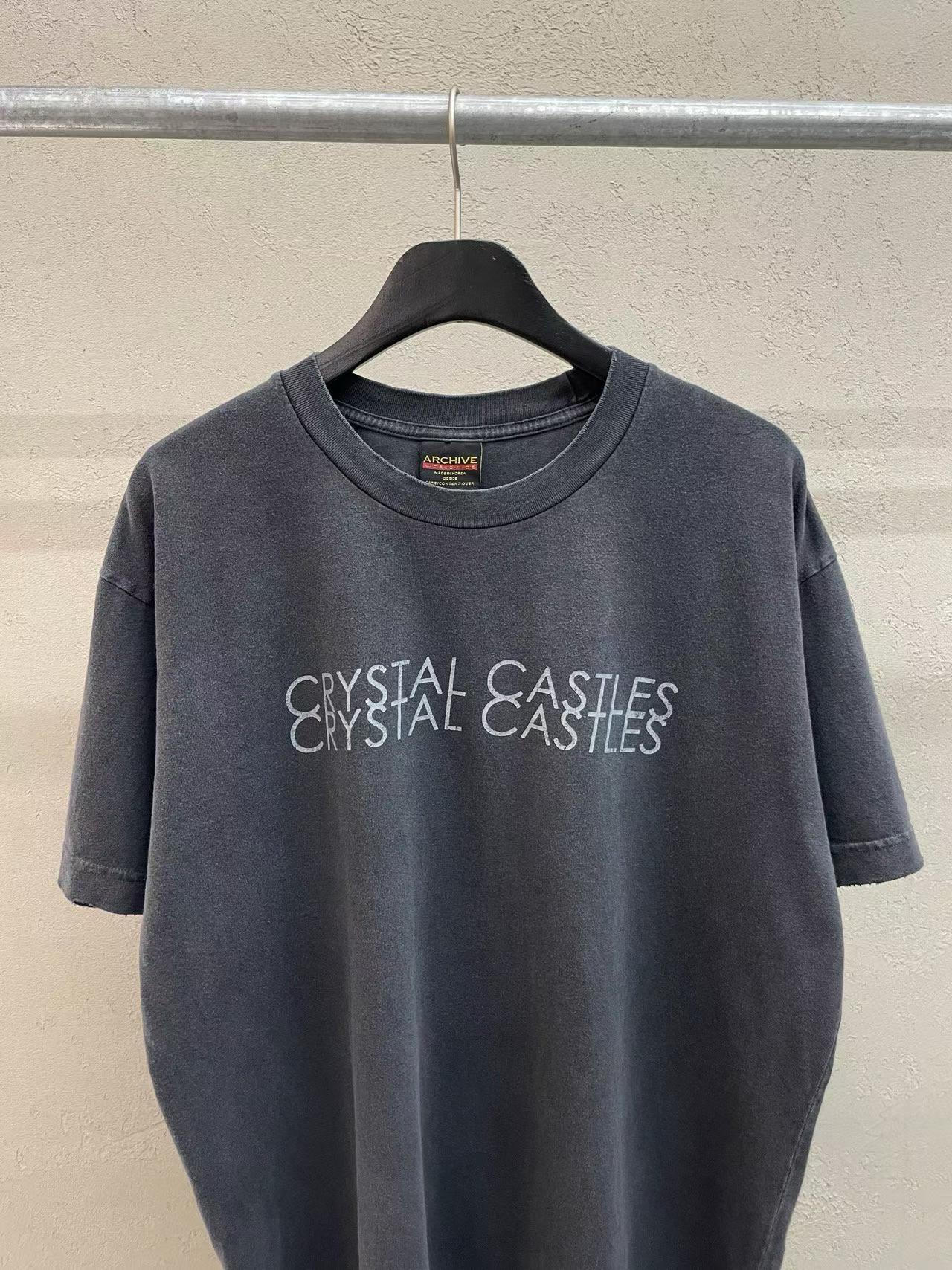 Crystal Castles Fox Pomona Tour 2011 Vintage Tee