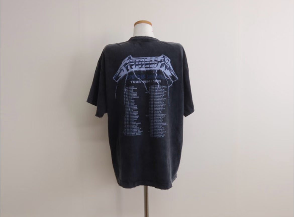 Metallica Tour 1994–1995 Archive Vintage Washed Tee