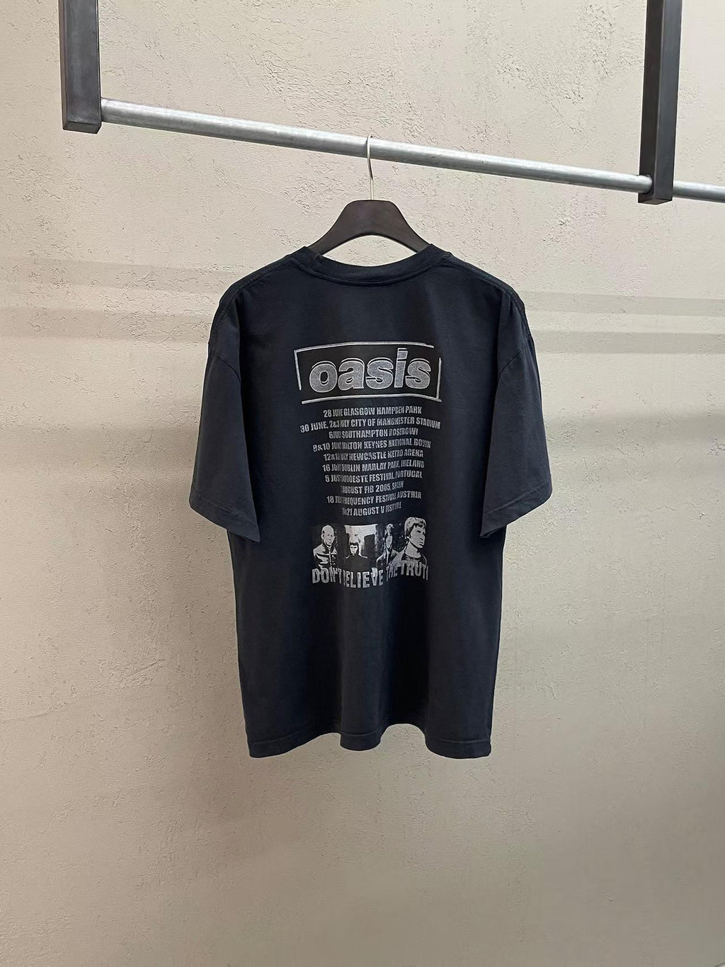Oasis Don't Believe The Truth Tour Tee