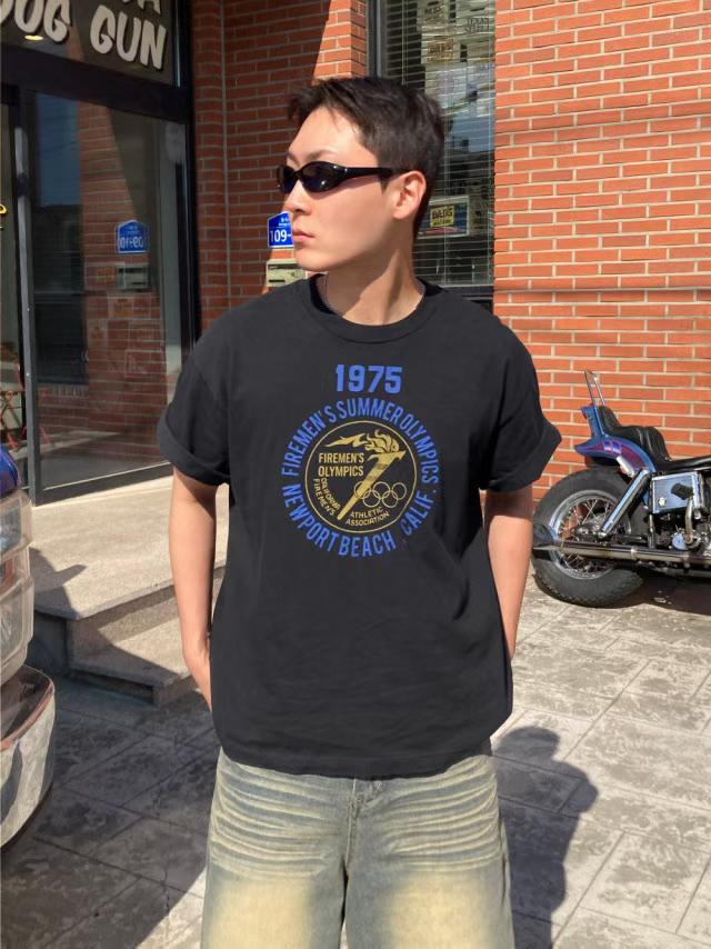 1975 Firemen's Summer Olympics Newport Beach Vintage Washed Tee