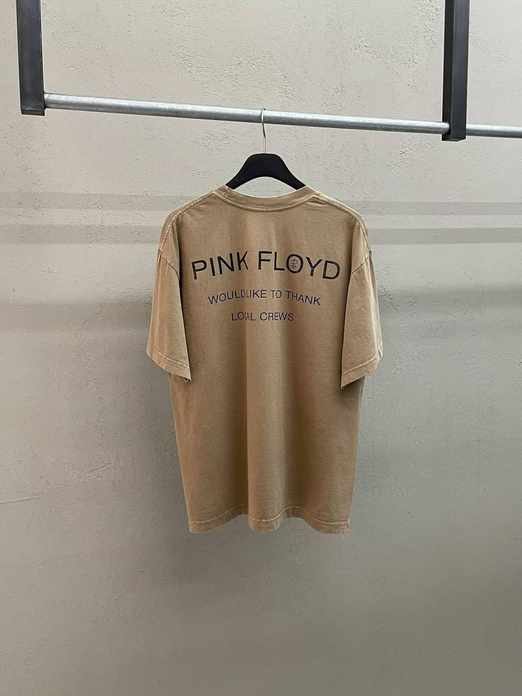 Pink Floyd Would Like To Thank Local Crews Archive Vintage Washed Tee