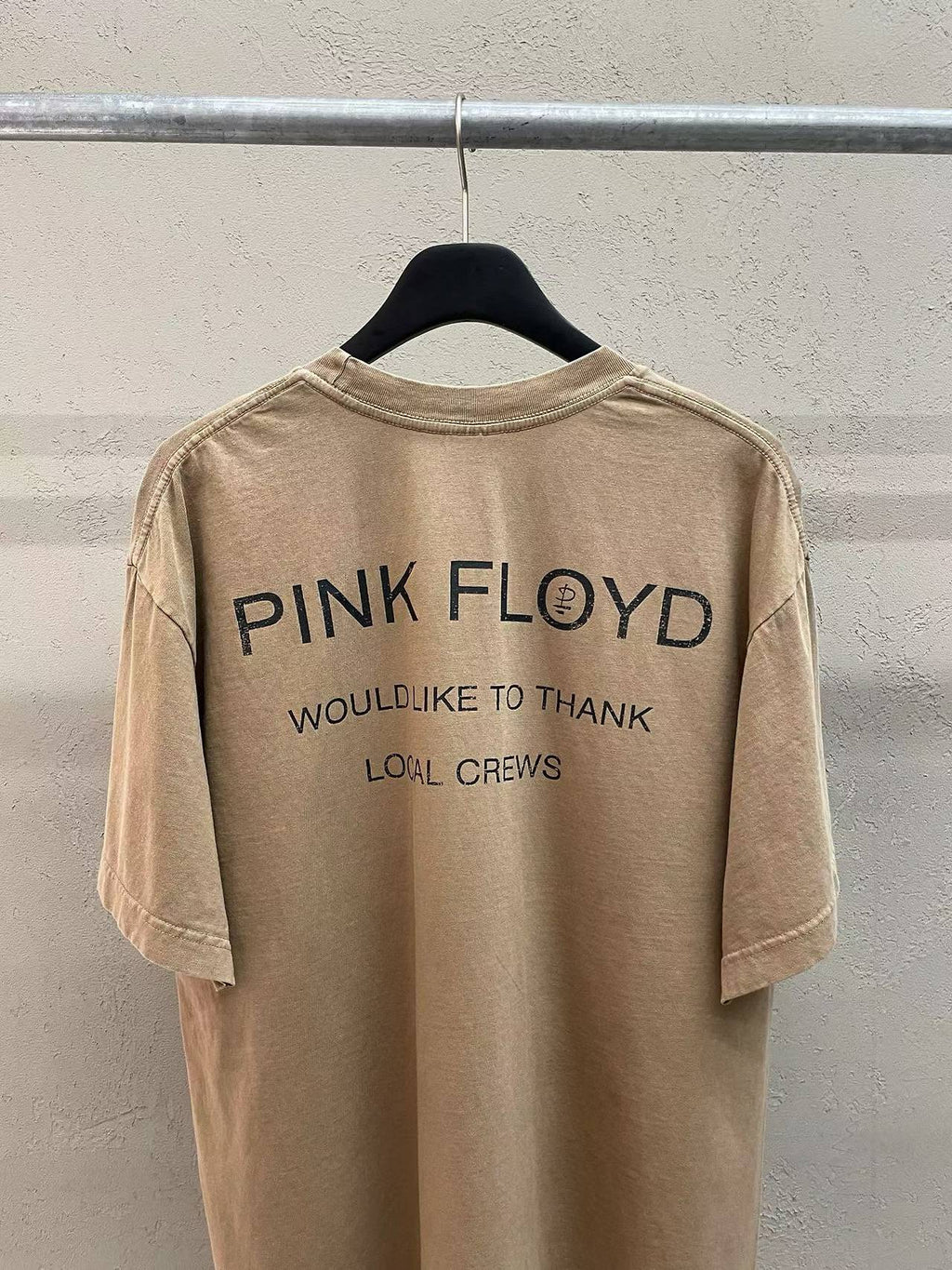 Pink Floyd Would Like To Thank Local Crews Archive Vintage Washed Tee