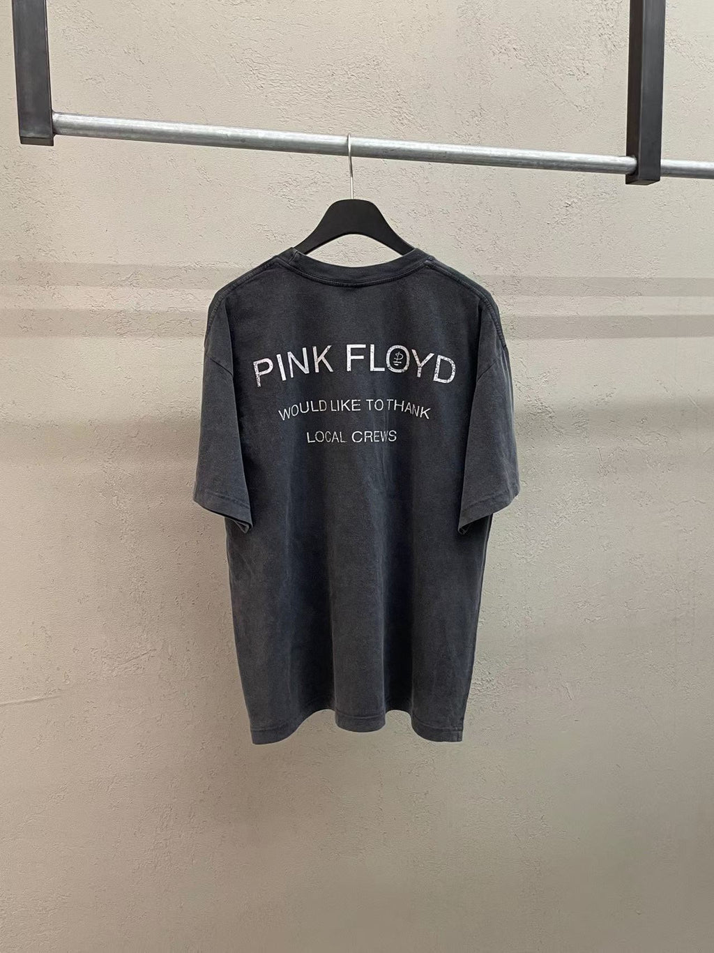 Pink Floyd Would Like To Thank Local Crews Archive Vintage Washed Tee